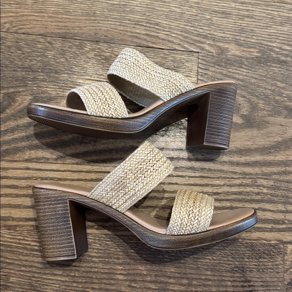 ✅ Mariella - Made in Italy Heel Sandals Neutral